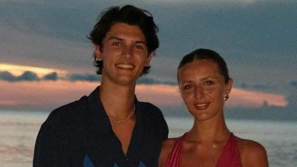 Nicolás de Dinamarca con Benedikte Thourup, en una fotografía de las redes sociales.