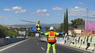 Accidente en Las Rozas: muere una mujer de 45 años tras chocar con una mediana y salir despedida de su furgoneta