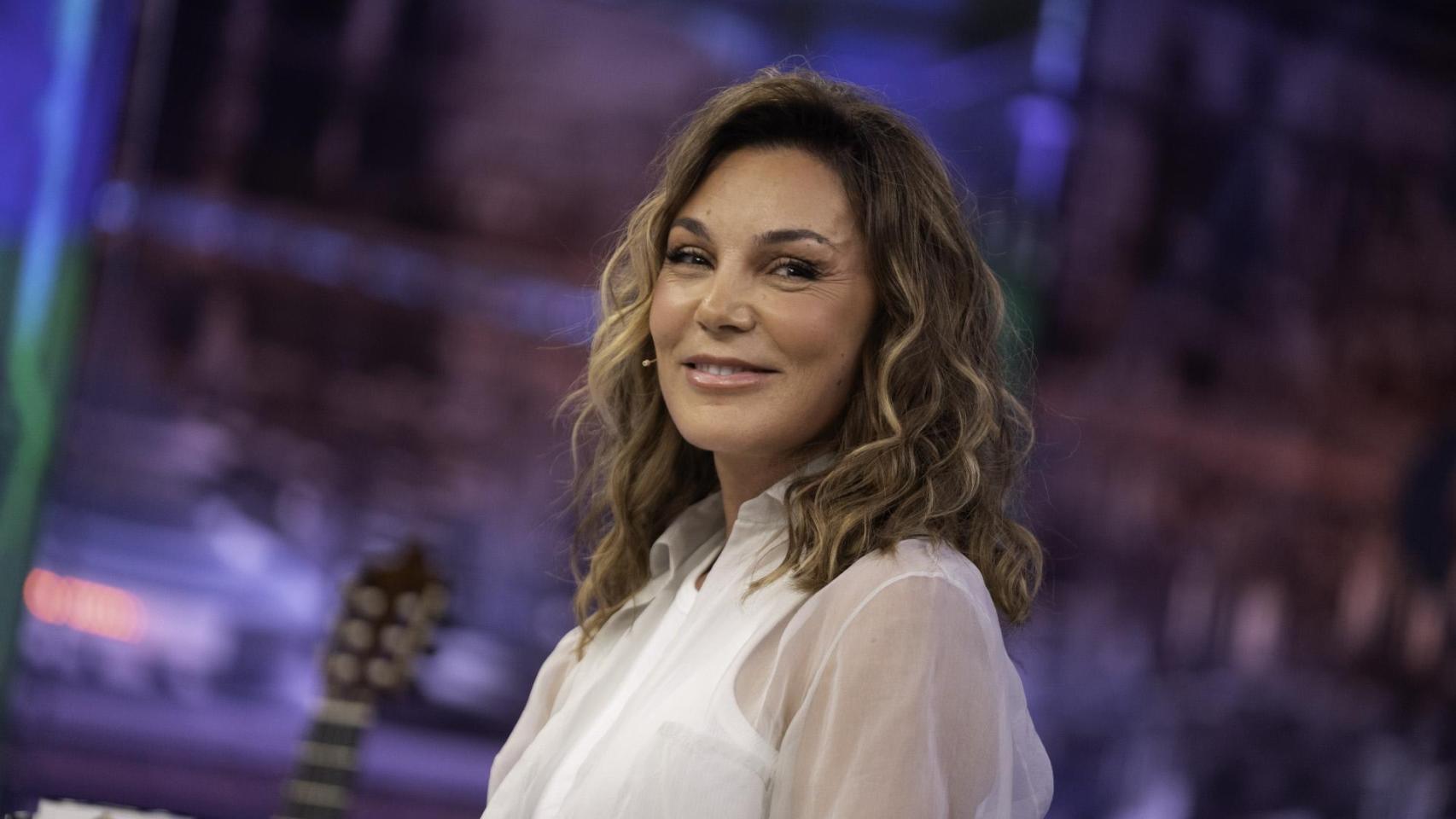 Mar Flores en su visita a El Hormiguero.