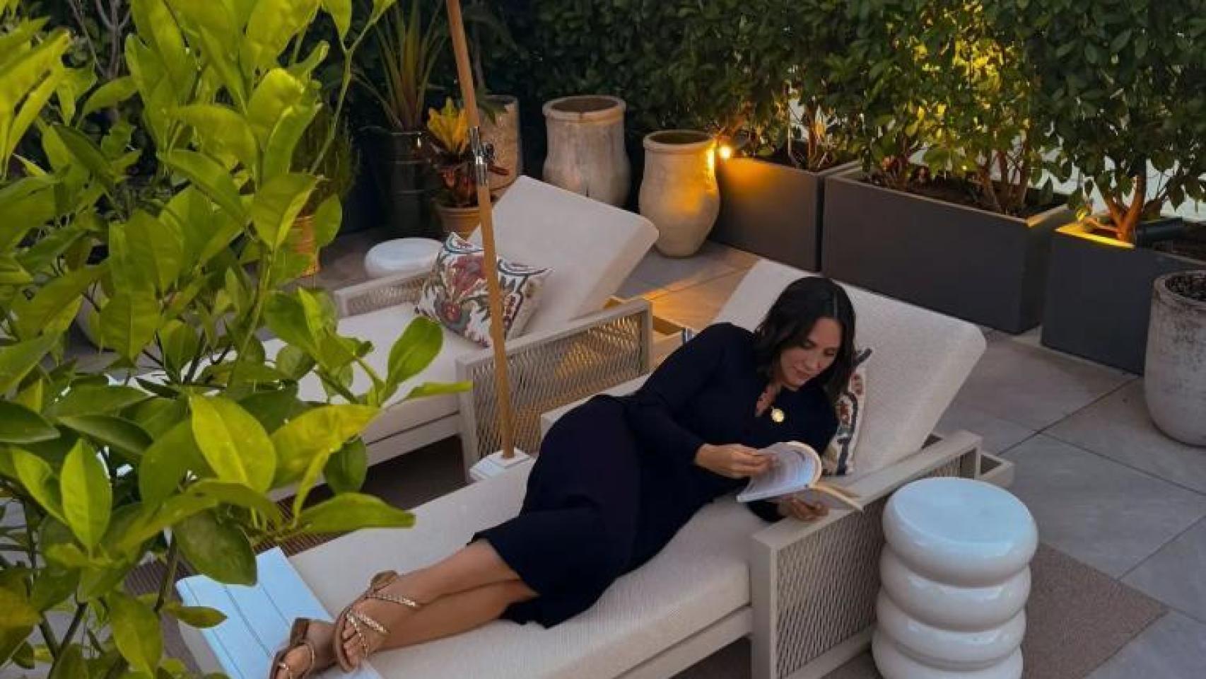 Tamara Falcó en su ático.