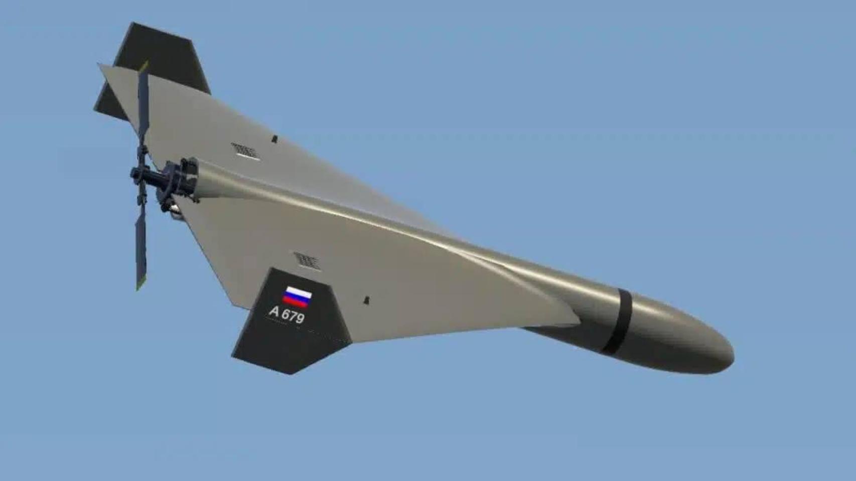 El Geran-2, modelo de drone empleado por Rusia.