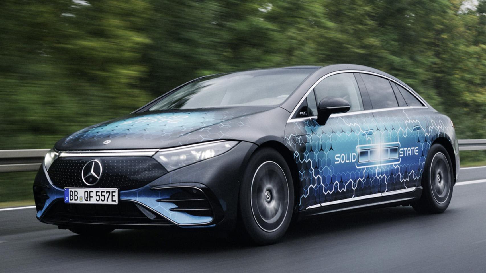 Mercedes-Benz EQS modificado.