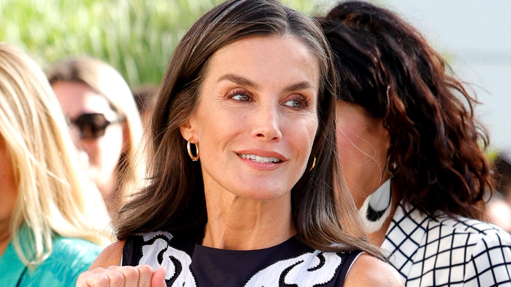 La reina Letizia ha presidido su primer acto oficial del mes de septiembre este miércoles.