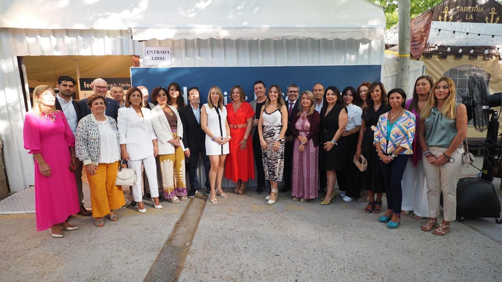 Desayuno de AMEPAP en la Feria de Albacete.