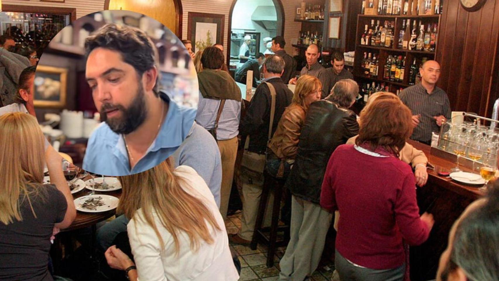 Collage de 'Guía Sevillana' con el restaurante Azabache