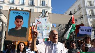 Más Madrid "llama" a participar en las protestas propalestinas en La Vuelta: "Pedimos la movilización de los madrileños"
