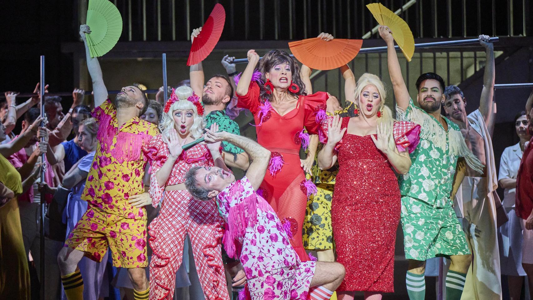 Un momento de la zarzuela 'El Orgullo de quererte'. Foto: Pablo Lorente