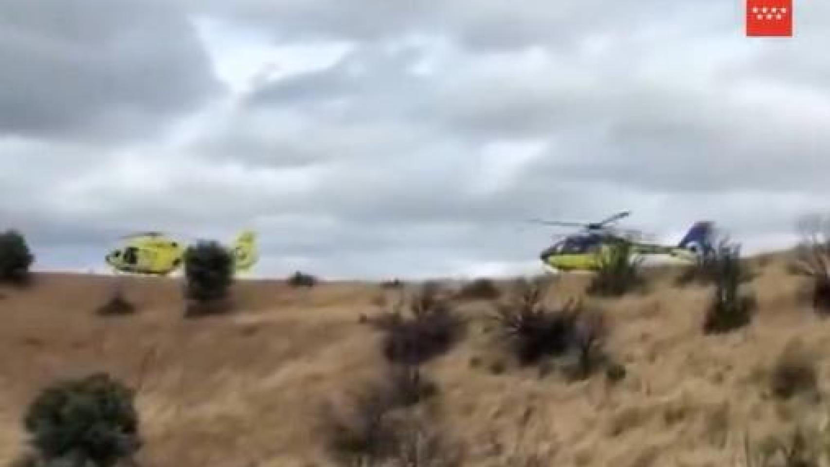 Imagen del rescate. Foto: SUMMA 112