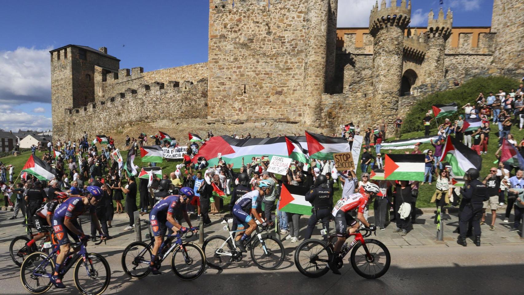 Imagen de la 16ª etapa de La Vuelta.