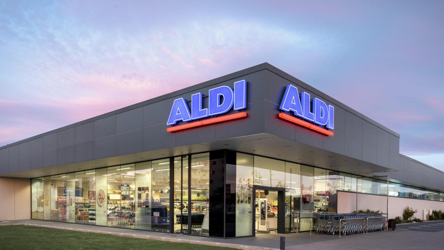 Fachada Aldi.