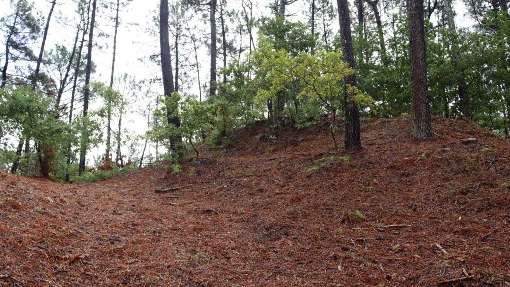Excavación arqueológica en la fortaleza de As Torres en Tomiño (Pontevedra)