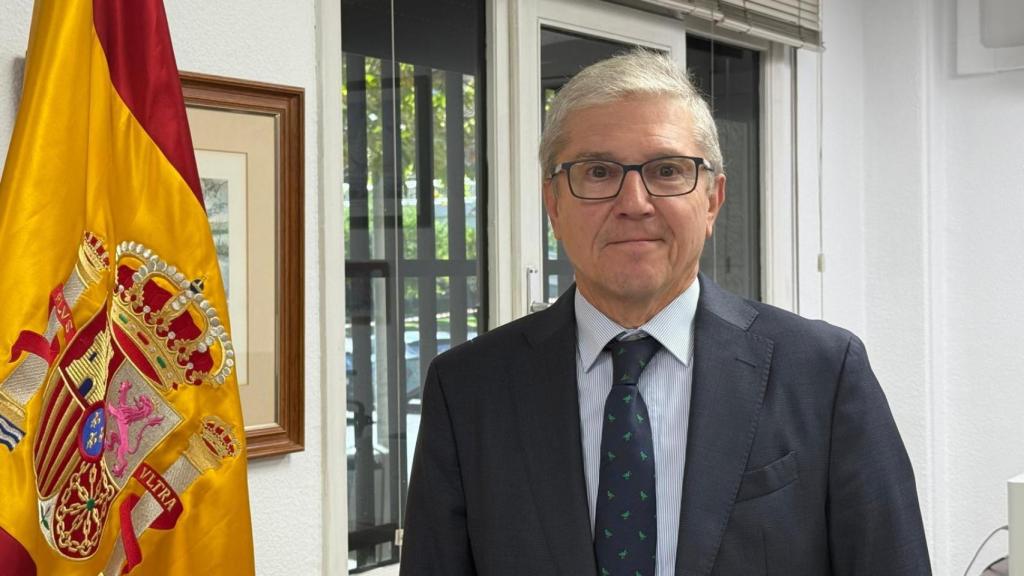 Mariano Casado, en la sede del Observatorio de la Vida Militar.