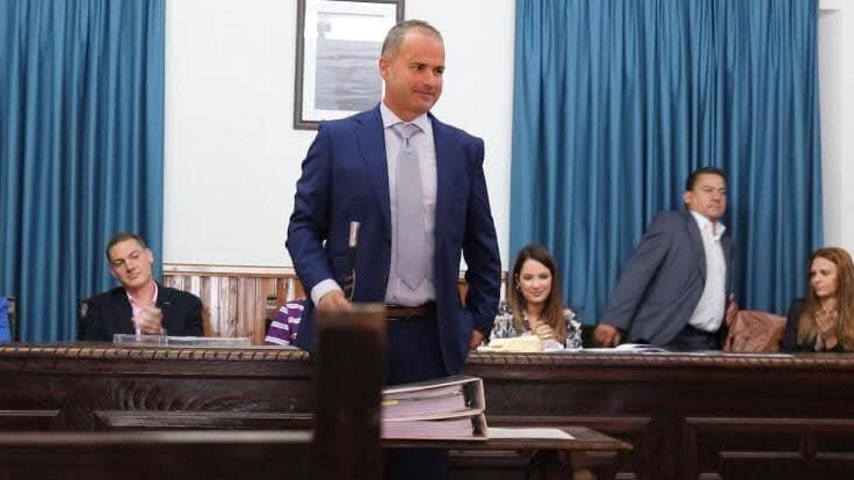 Julio César Sánchez durante su etapa en el PP