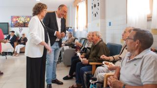 La Diputación de Segovia celebra 35 años de cuidados y atención de la residencia La Alameda: "Es un modelo en la provincia"