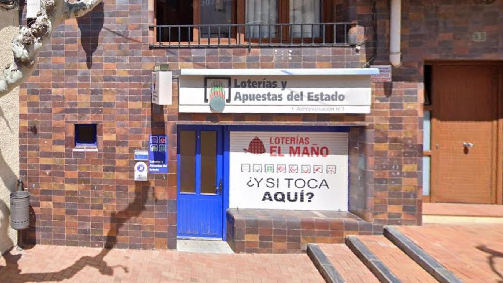 Imagen de la Administración de Ólvega (Soria) que ha vendido parte del primer premio