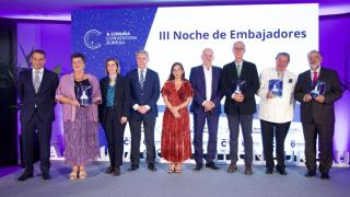 Ana Trevisani, Antonio Rodríguez Sotilo, Jacinto Sánchez y Francisco Vázquez, embajadores MICE de A Coruña
