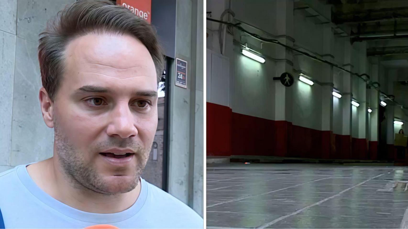 Un vecino de Valencia y el garaje okupado.