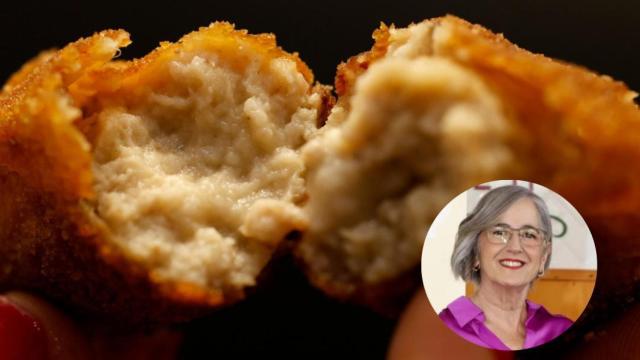 Eva Arguiñano (65), chef: Para unas croquetas crujientes por fuera y cremosas por dentro, se deben freír a 180 grados