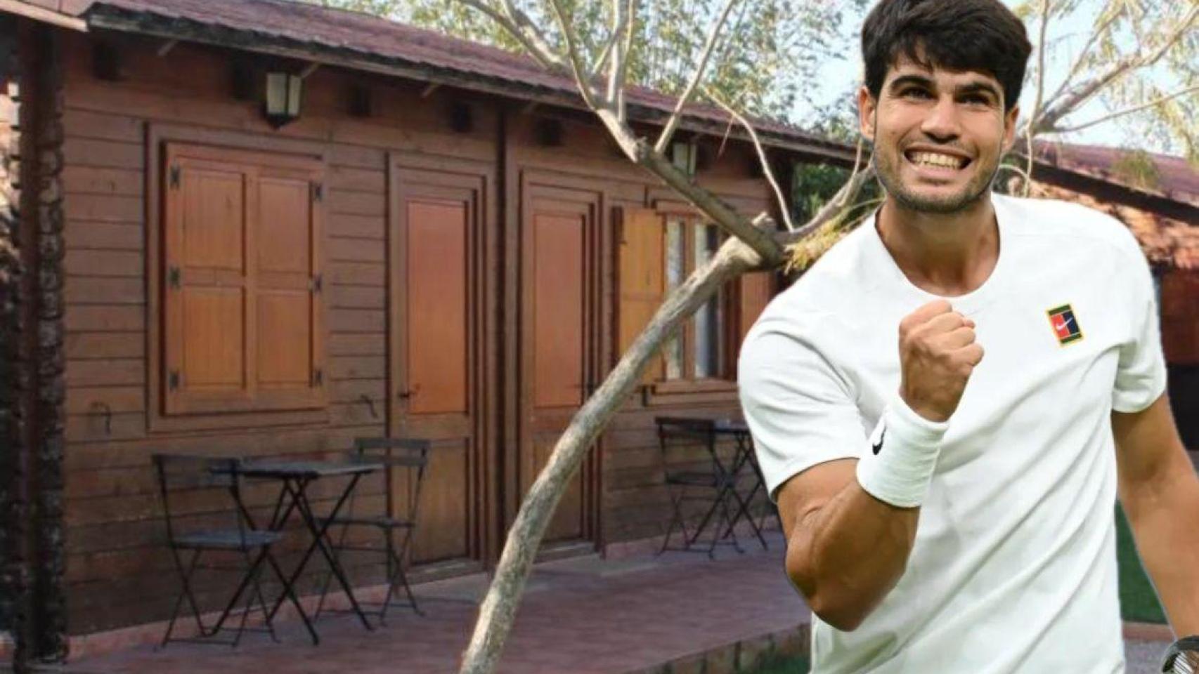 Carlos Alcaraz y su casa prefabricada