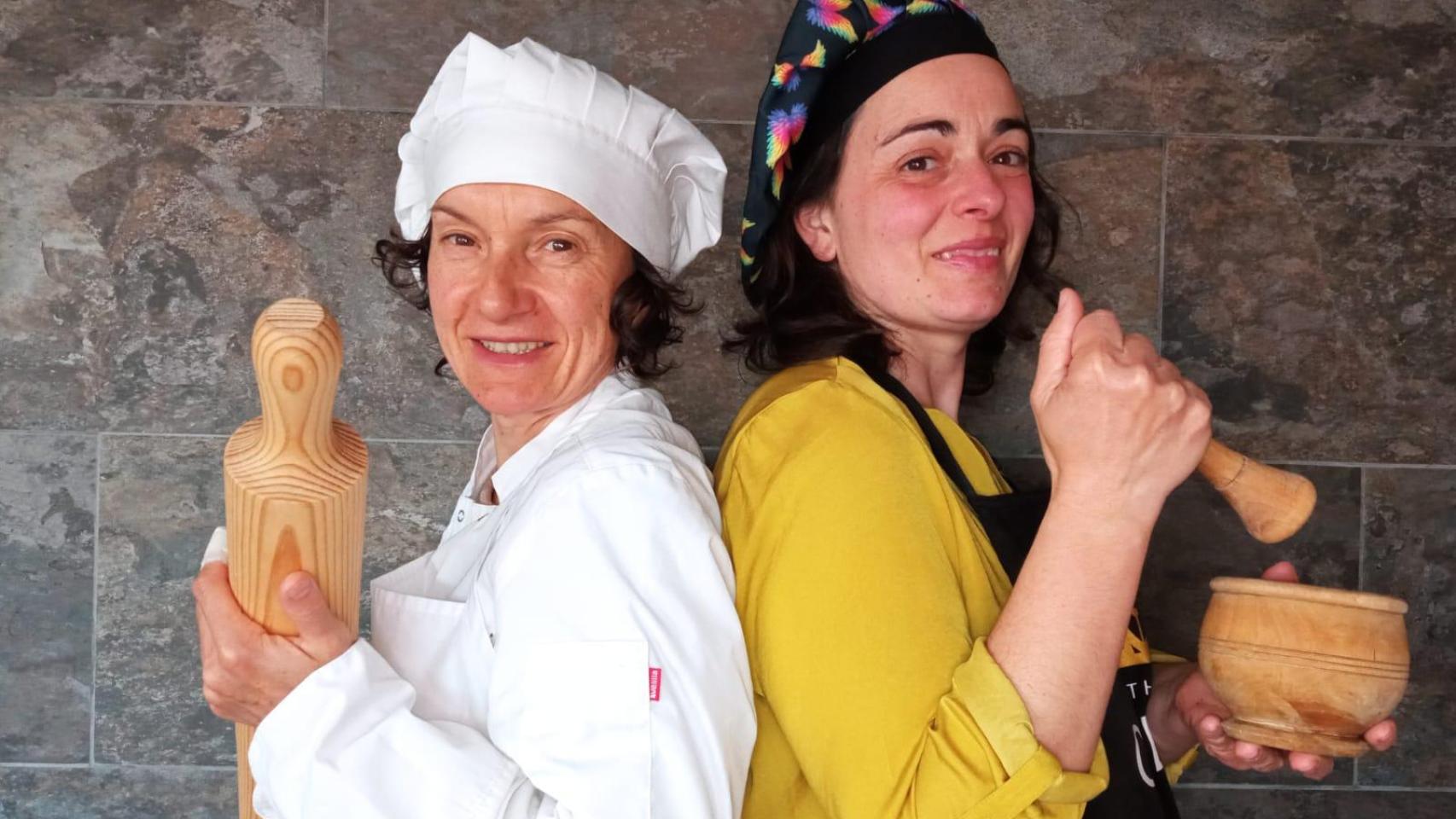 Luz María Bartulos (derecha) y Cristina Núñez Morán, las dos socias.