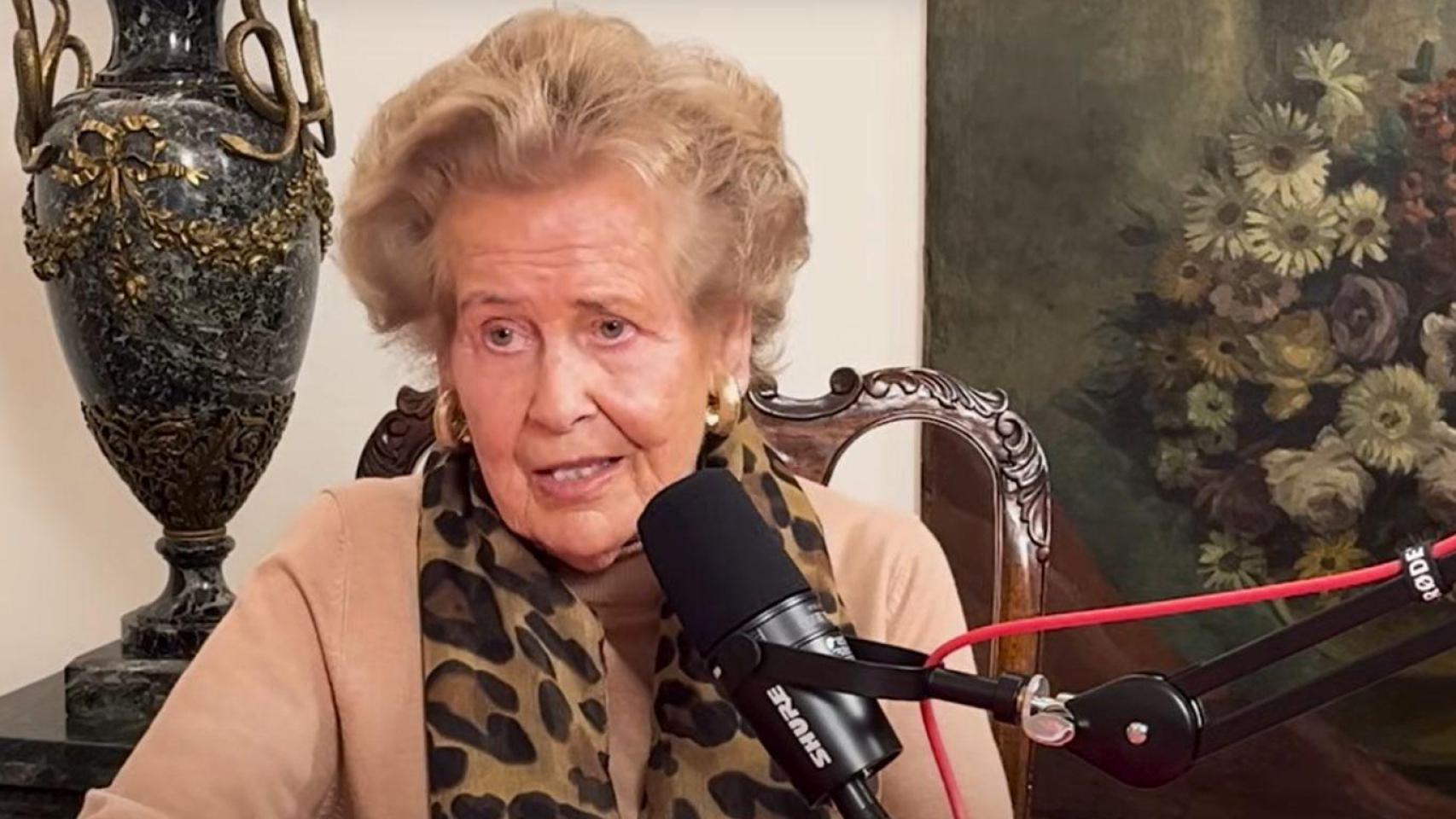 Rocío Gandarias durante una entrevista.