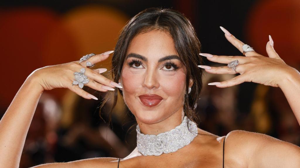 Georgina Rodríguez, el 31 de agosto de 2025 en el Festival de Cine de Venecia.