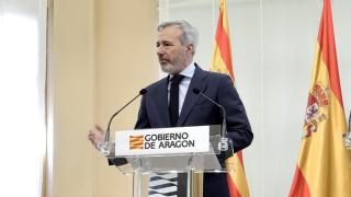 Azcón acusa a Sánchez de usar con "afán partidista" la guerra en Gaza: "Quiere crear conflictos y no liderar soluciones"