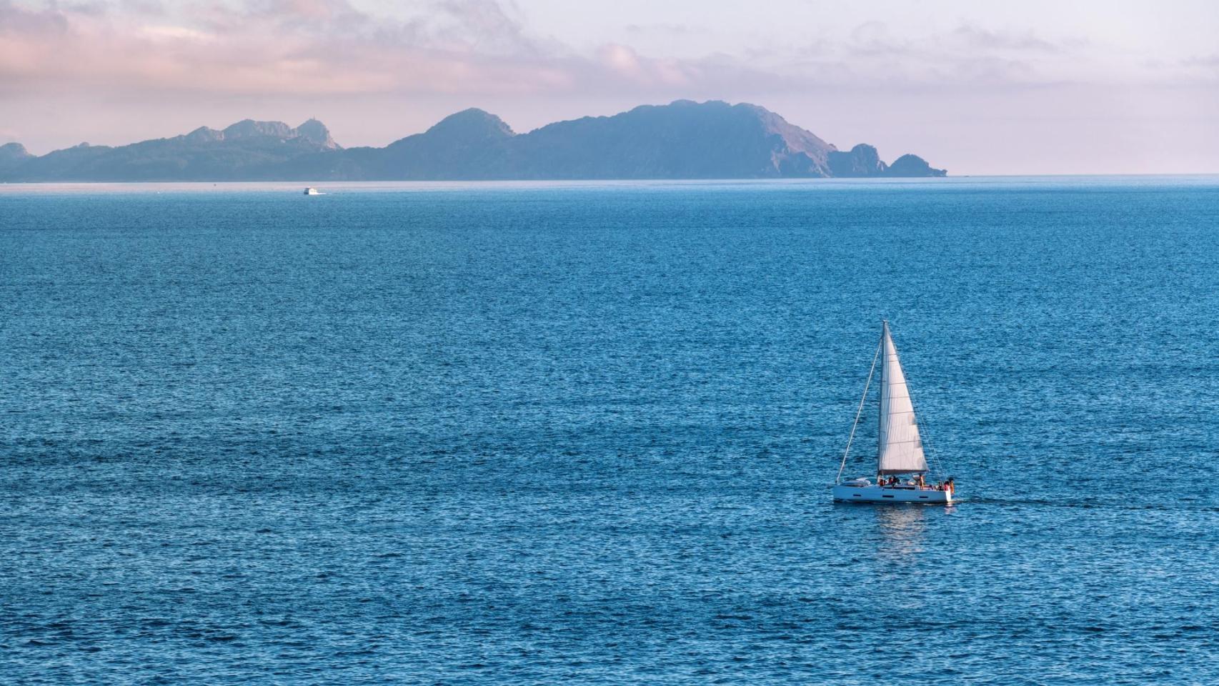 Panorámica de las islas Cíes