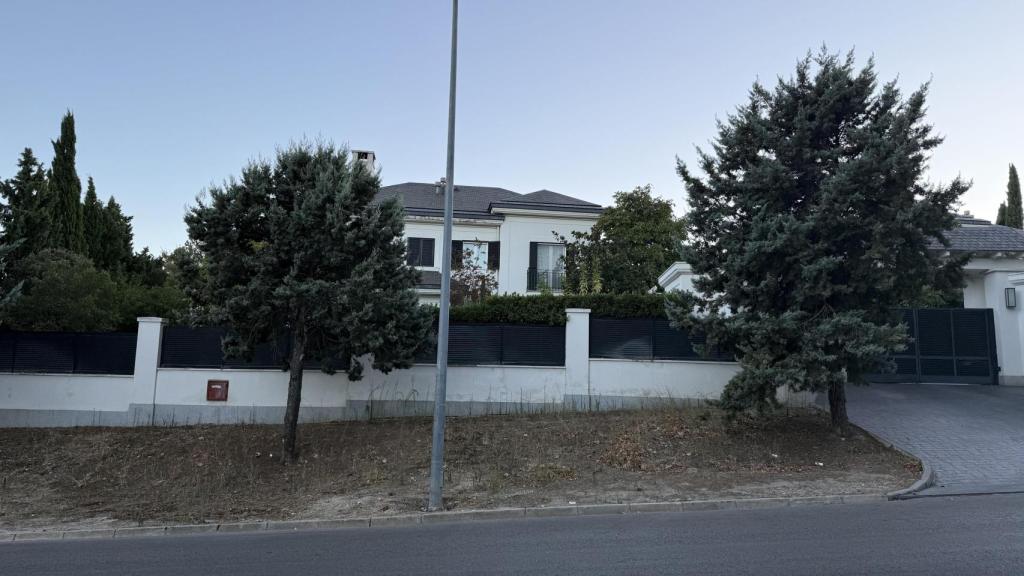 Imagen actual de lo que era la casa de María Teresa Campos, tomada el jueves pasado, 11 de septiembre.