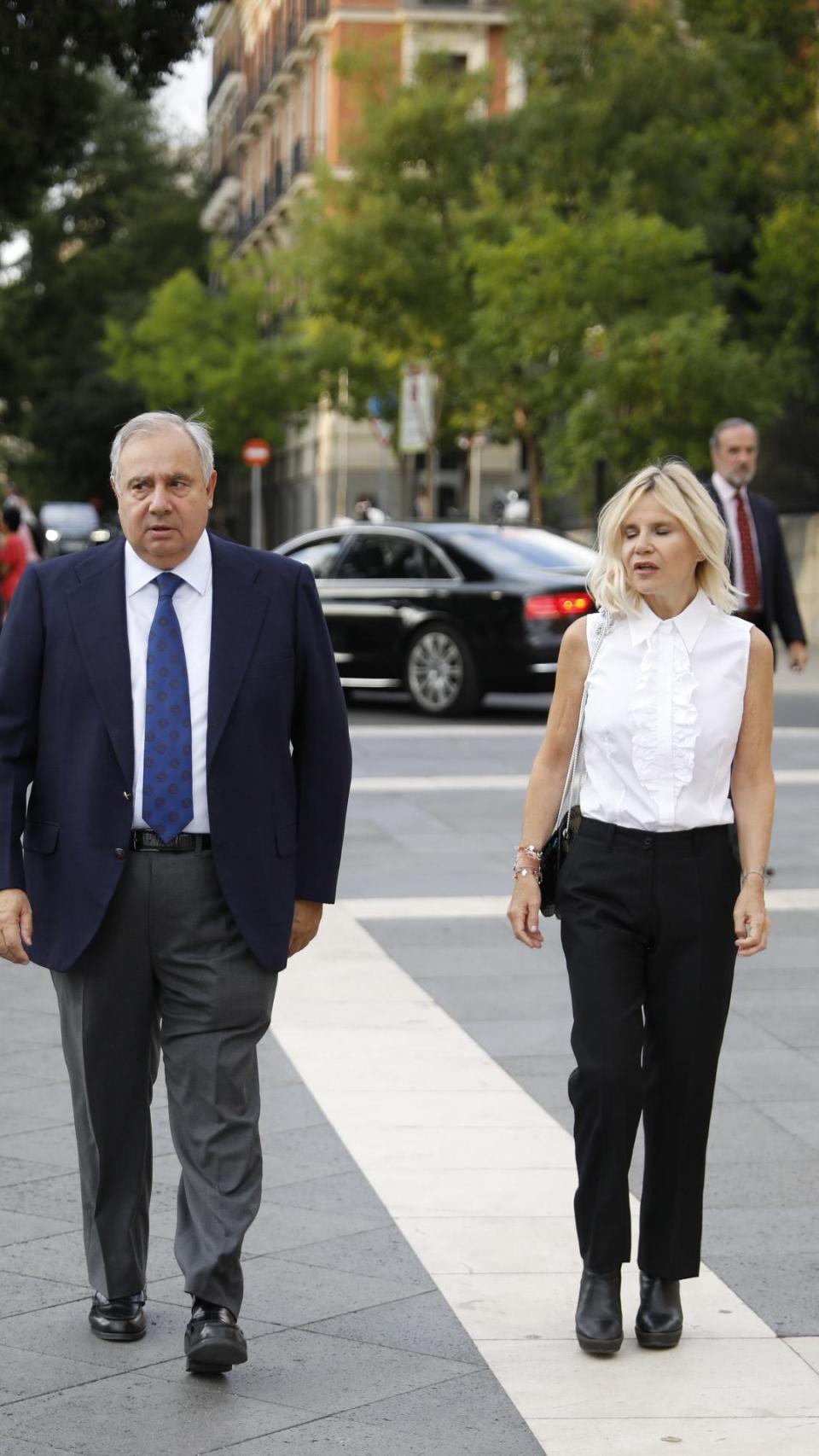 Fernando y Eugenia Martínez de Irujo, en una fotografía celebrada en Madrid en 2022.