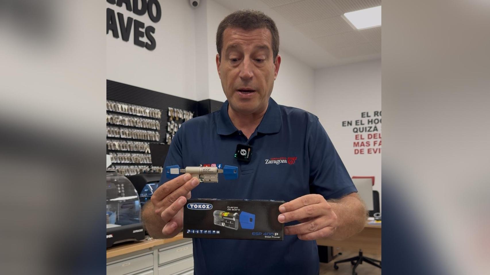 Daniel Mateo, el cerrajero de TikTok