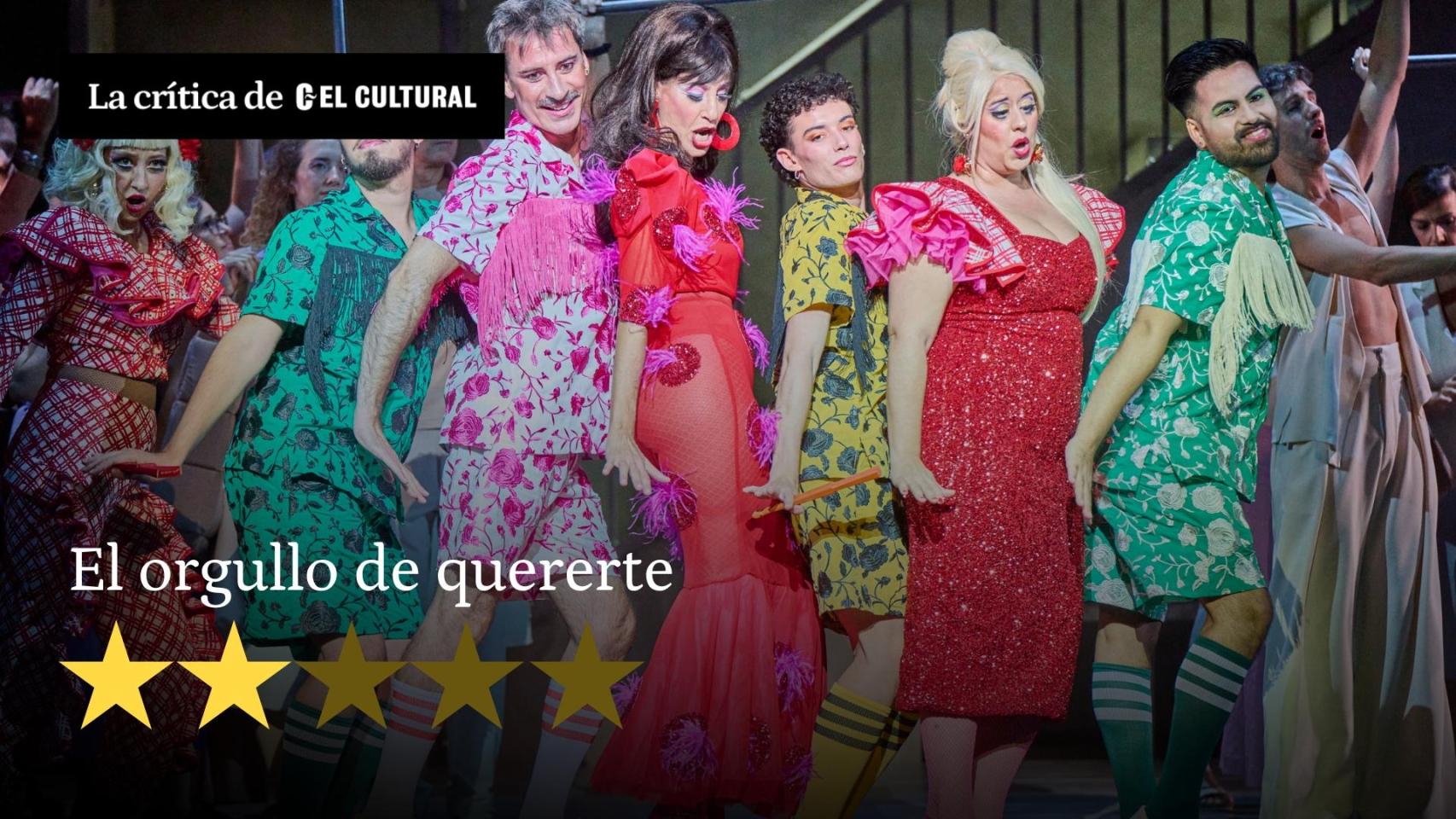 Un momento de la zarzuela de 'El orgullo de quererte'. Foto: Pablo Lorente