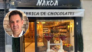 Jesús Iborra, empresario zaragozano: "Es una pena, pero nadie sabe que Aragón es la cuna del chocolate"