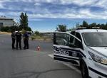Muere un motorista arrollado por un camión en la salida de una rotonda en Hortaleza (Madrid)