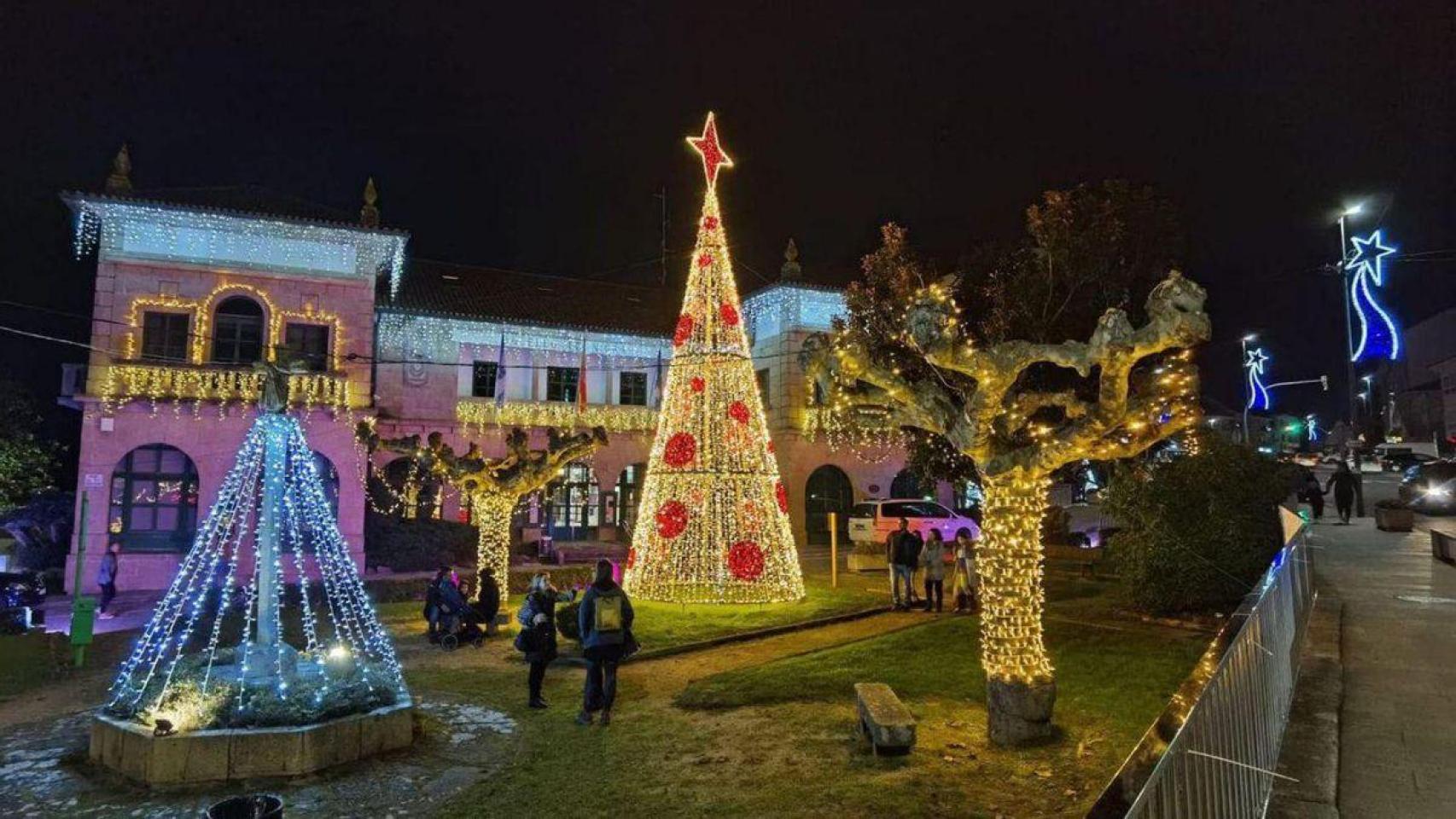Nigrán (Pontevedra) destinará a las luces de Navidad 80.500 euros