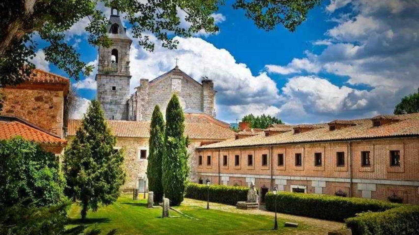 El hotel de el Monasterio de El Paular en Rascafría antes de su cierre.