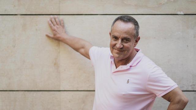 Víctor Sandoval posa para la entrevista con EL ESPAÑOL.