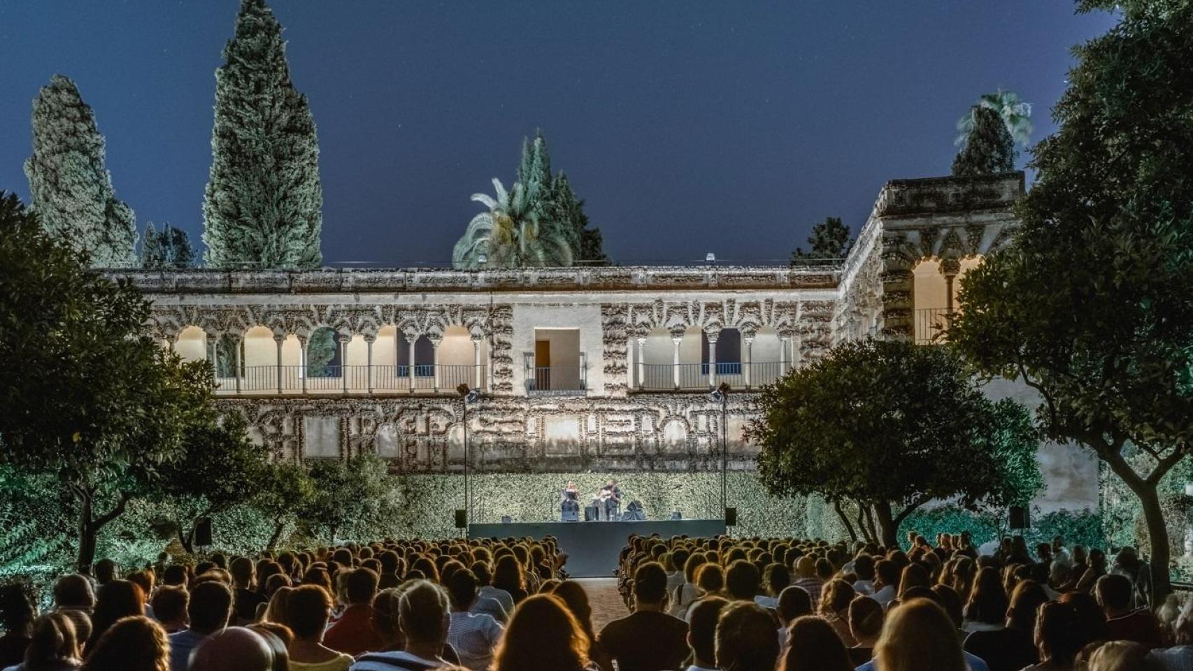 Uno de los conciertos de las 'Noches en los Jardines del Alcázar'.