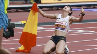 María Pérez, la leyenda de la marcha, gana su tercer oro mundial tras una soberbia exhibición en Tokio