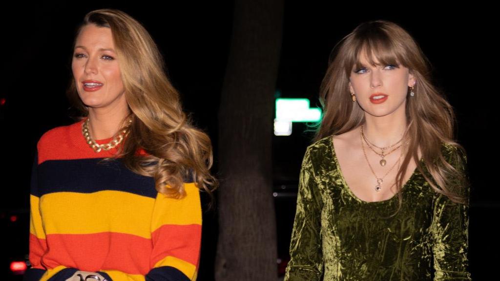 Blake Lively y Taylor Swift, en una fotografía de archivo.
