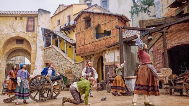 Uno de los espectáculos de Puy du Fou.