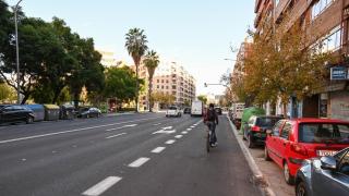 El Ayuntamiento de Valencia comenzará las obras del carril bici de San Vicente Mártir este mes de septiembre