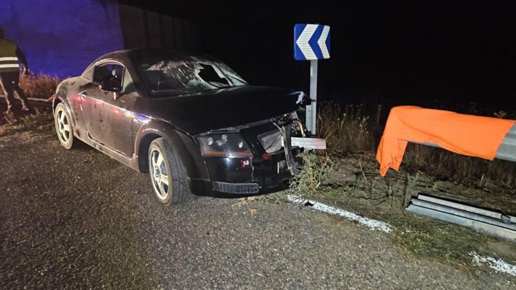 El estado del vehículo tras el accidente