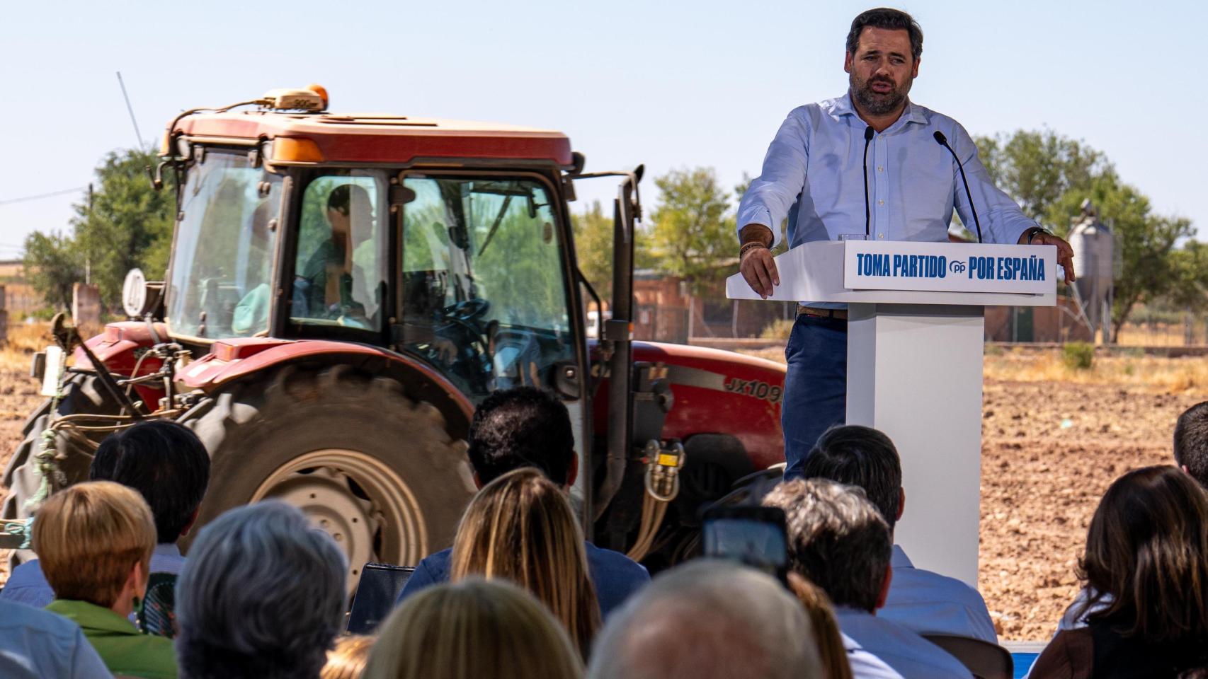 Paco Núñez, presidente del PP de Castilla-La Mancha. Foto: PP CLM.