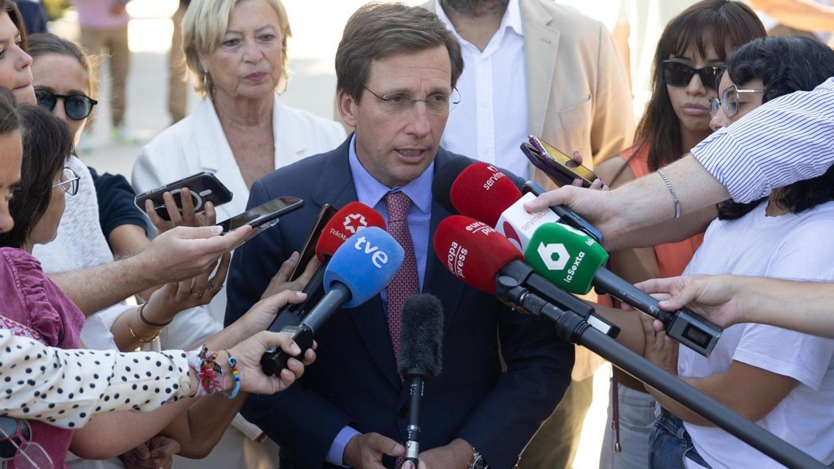 El alcalde de Madrid, José Luis Martínez-Almeida.