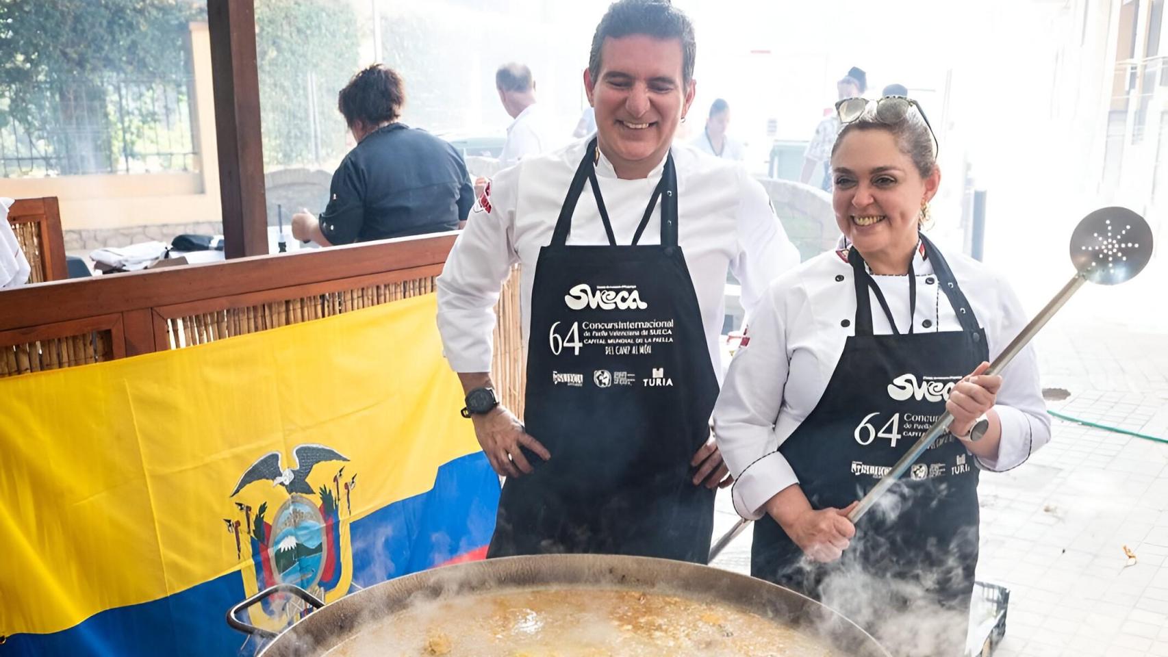 Los ganadores del certamen de Sueca.