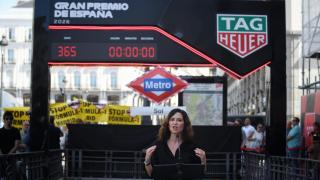 Ayuso advierte de que Sánchez no va a parar tras las protestas de la Vuelta: "Ahora irá a por la Fórmula 1 o el Mad Cool"