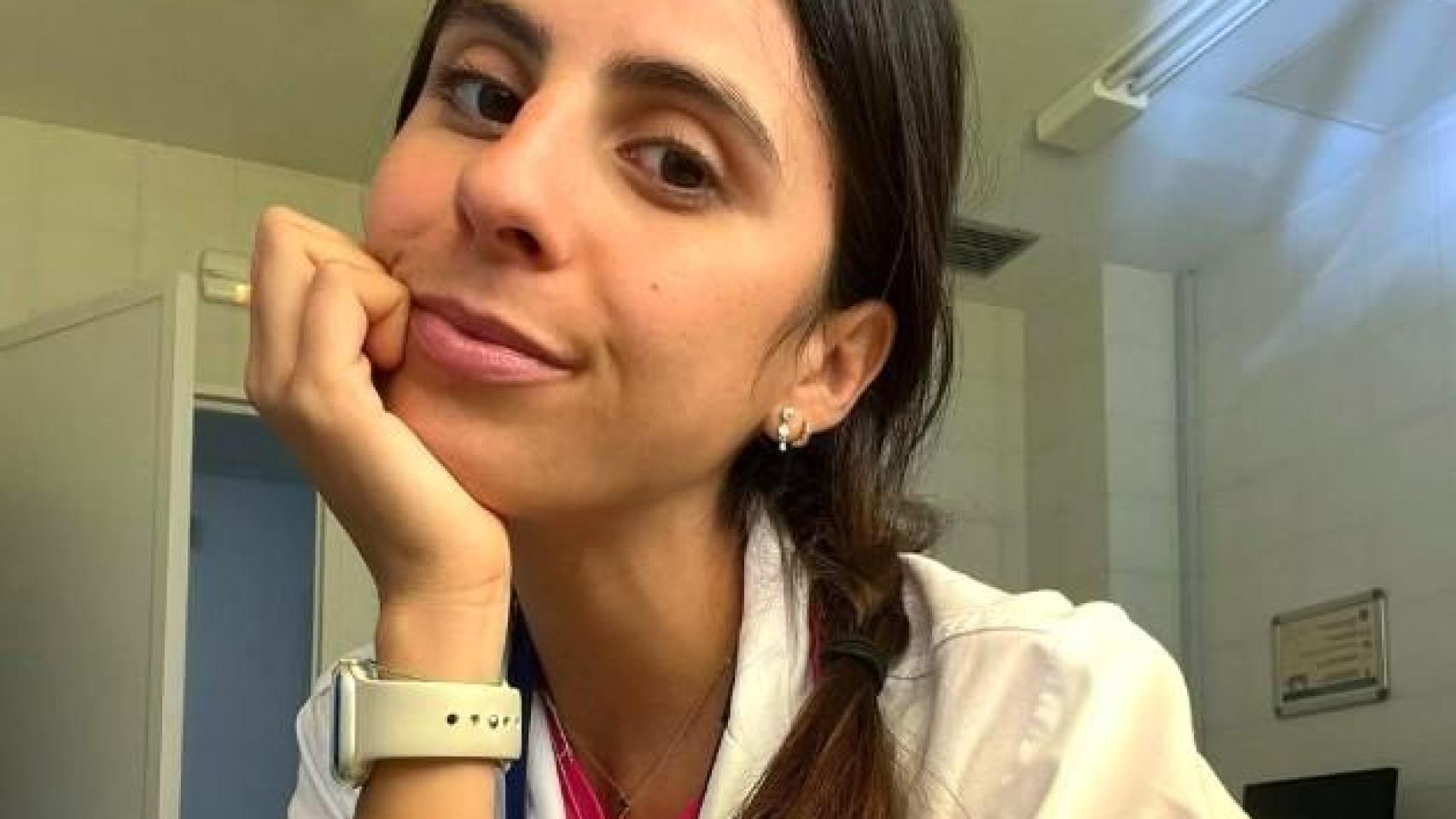 La médica María Aparicio.