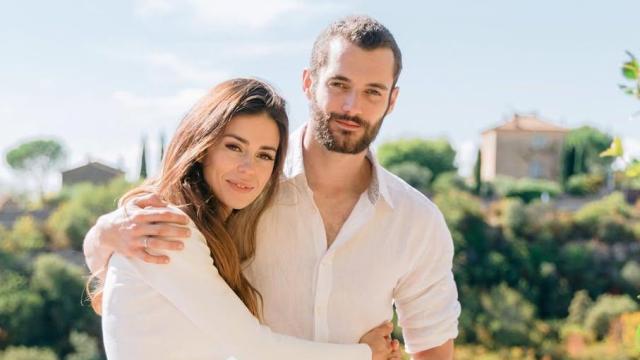 Louis Sarkozy junto a su esposa, Natalia Husic, en una imagen de sus redes sociales.