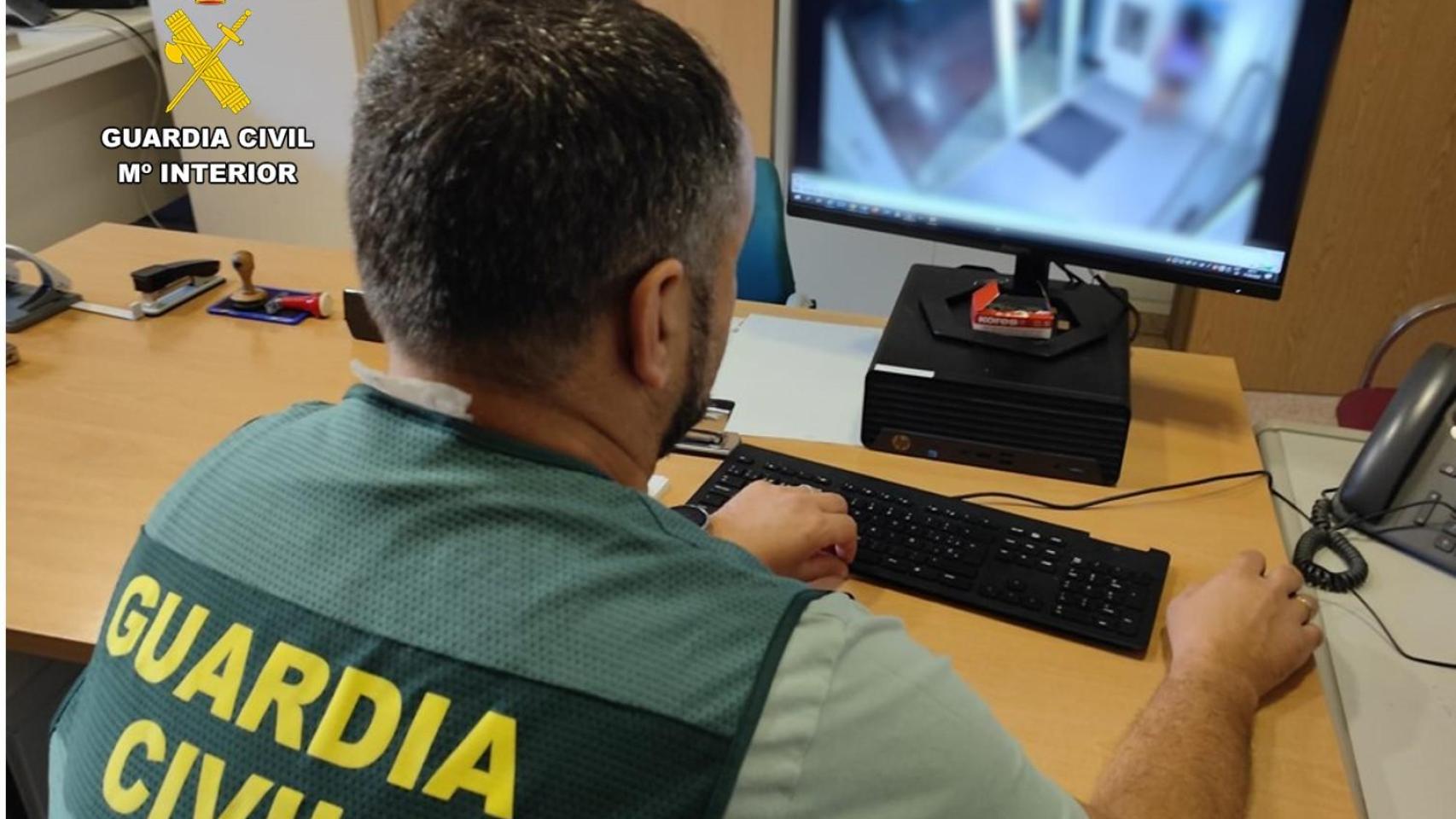 Uno de los agentes de la Guardia Civil encargado de la operación Confianza rota.